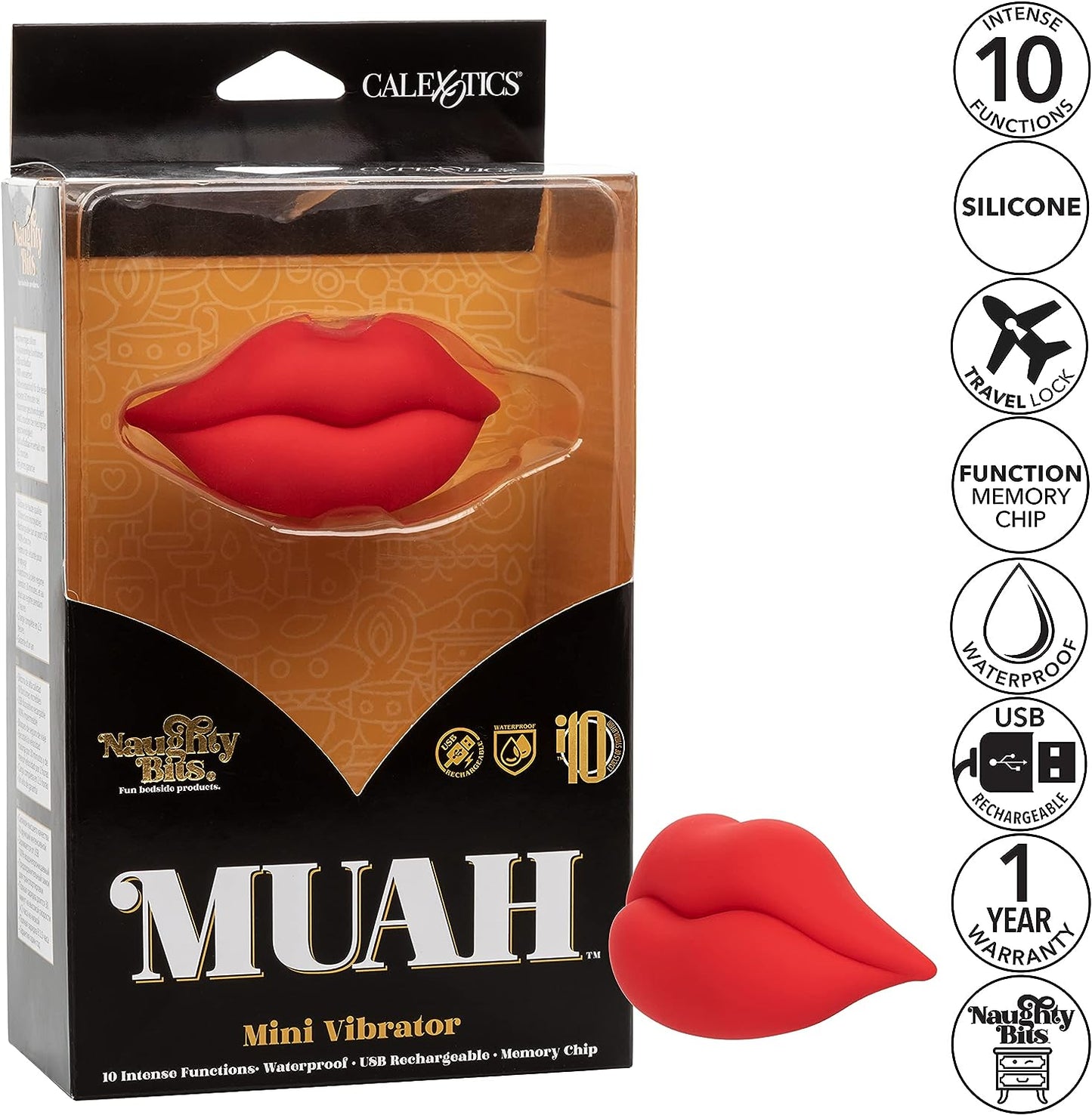 Calexotics | Naughty Bits MUAH Mini Vibrator