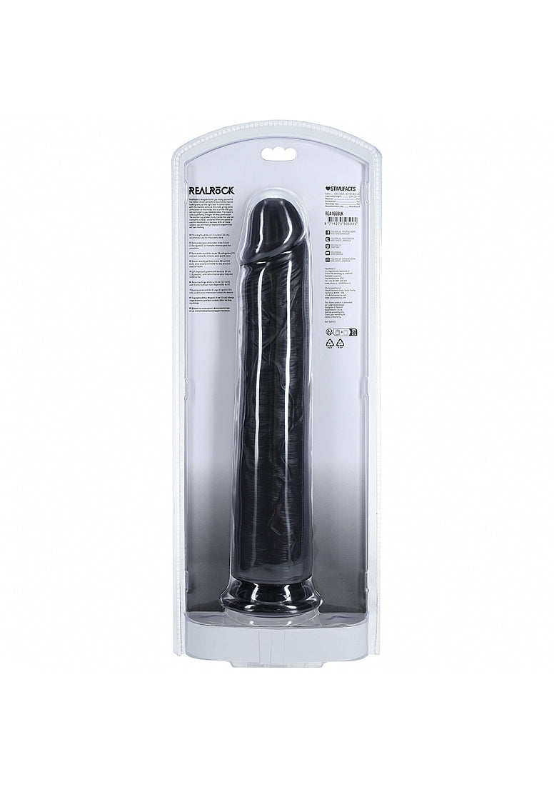 Shots Toys | REALROCK - Realistic Extra Long Dildo no Balls 13" / 33cm - Black