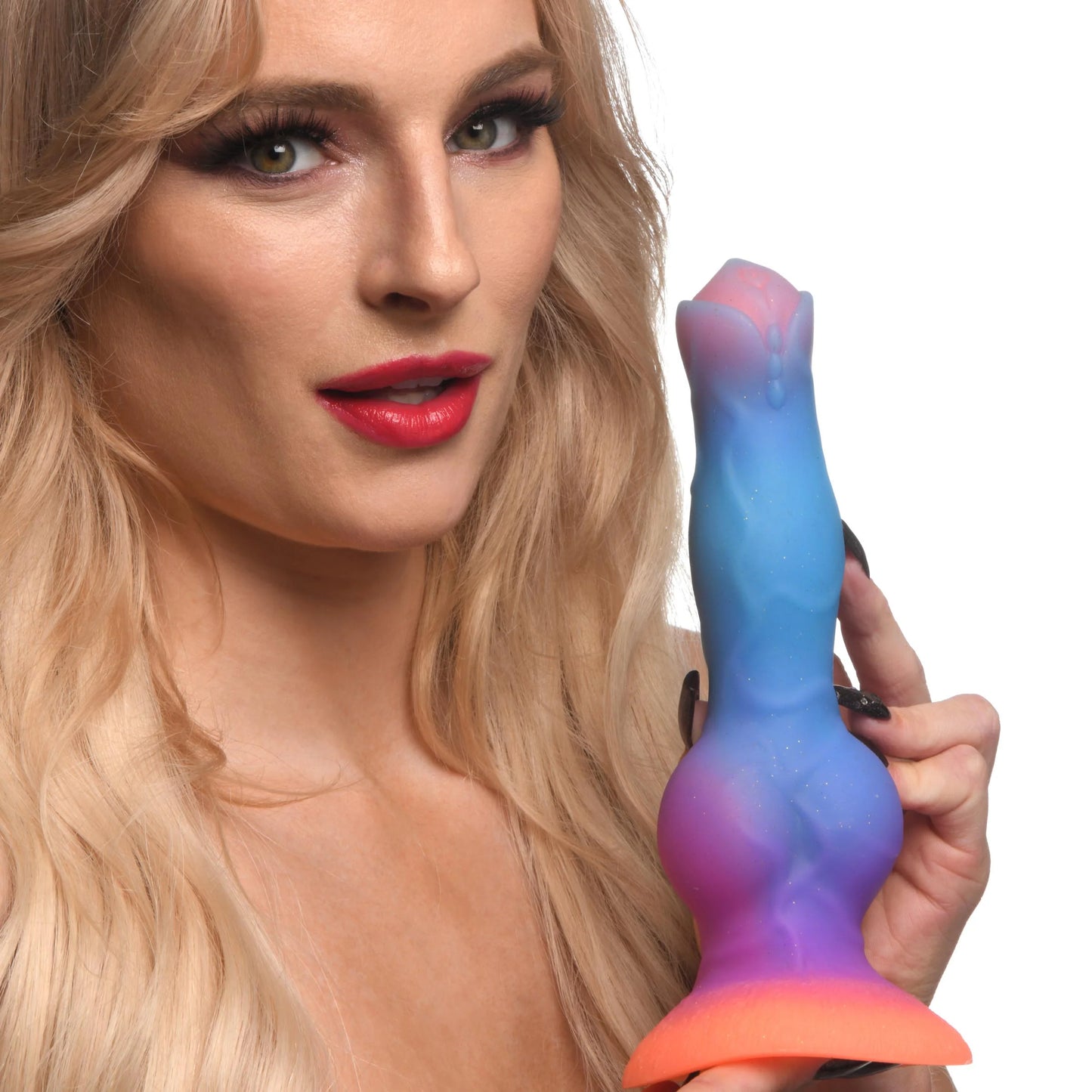 Creature Cock Glow-in-the-Dark Silicone Alien Dildo
