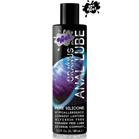 Wet Elite Uranus Silicone Anal Lube Lubricant 89ml