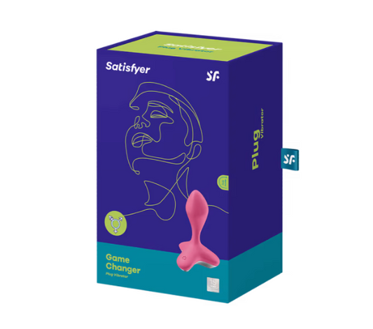Satisfyer Game Changer Vibrating Anal Plug Pink
