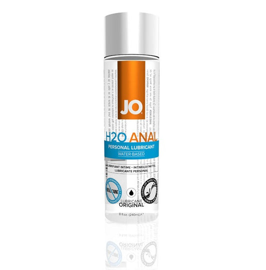JO H2O Anal Water Based Lubricant 8oz/240ml
