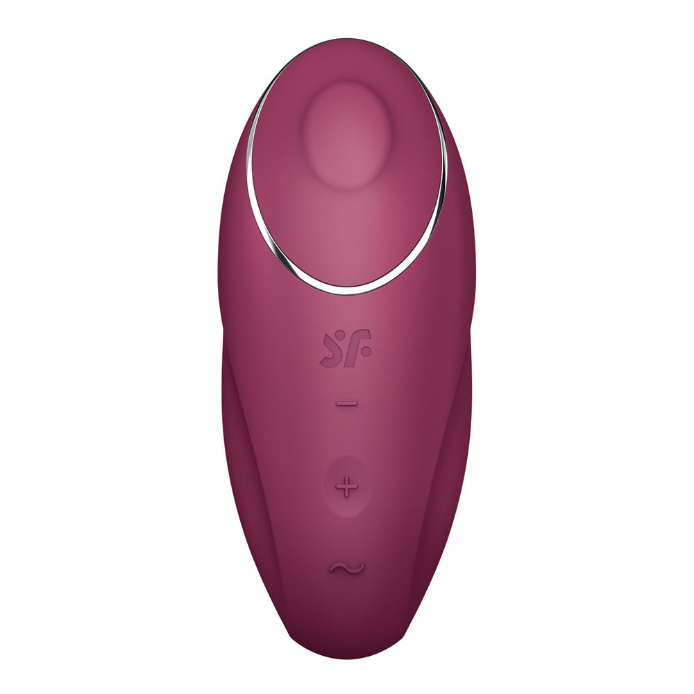 Satisfyer Tap & Climax 1 Red USB Rechargeable Pulsing Tapping Stimulator Vibrator