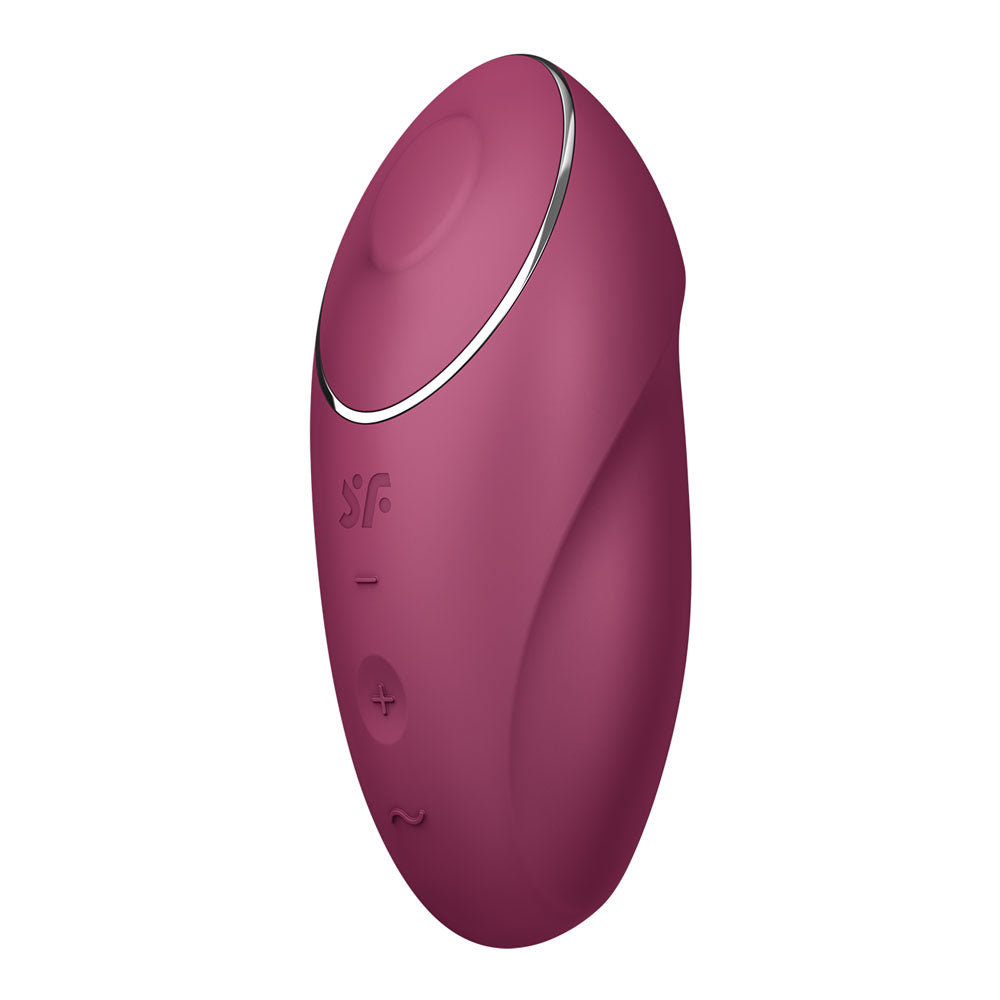Satisfyer Tap & Climax 1 Red USB Rechargeable Pulsing Tapping Stimulator Vibrator