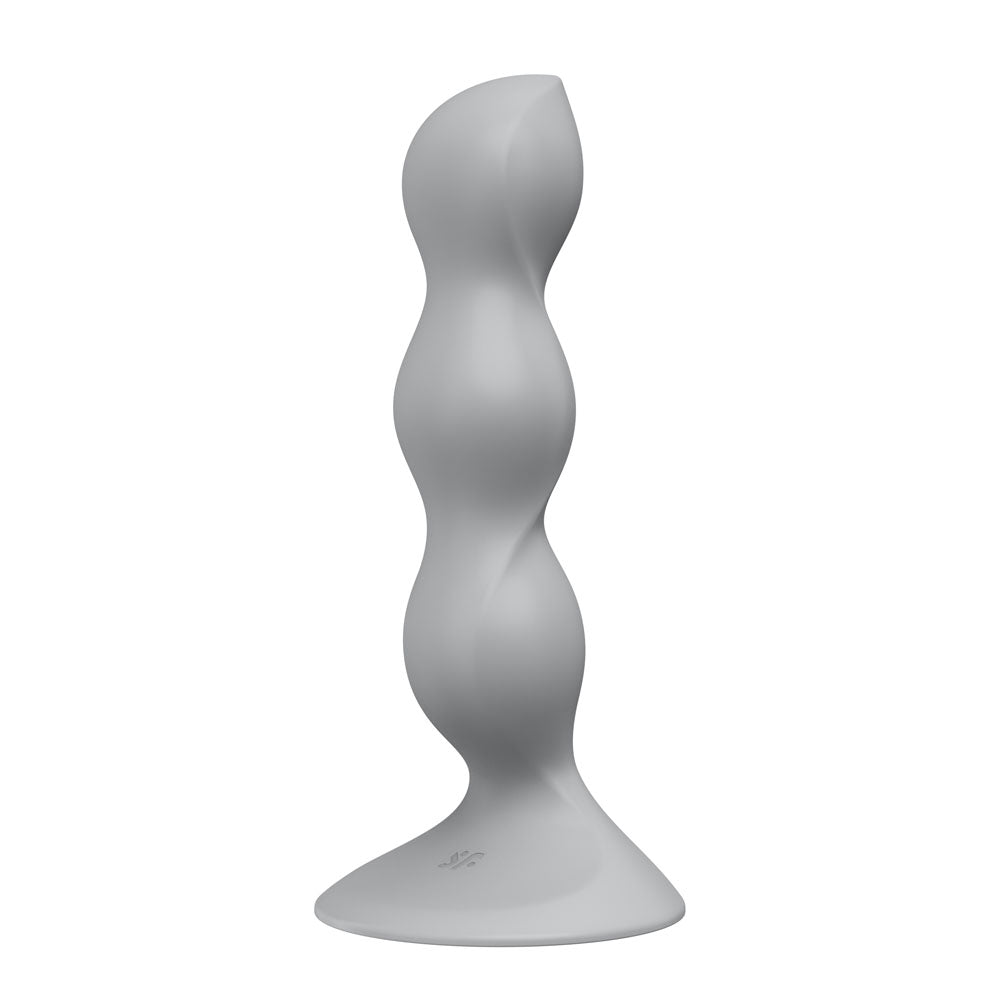Satisfyer Triple Ball-R - Grey Beaded Anal Plug