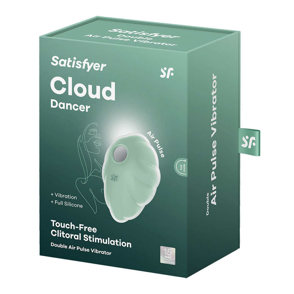 Satisfyer Cloud Dancer Air Pulse + Vibrator Mint