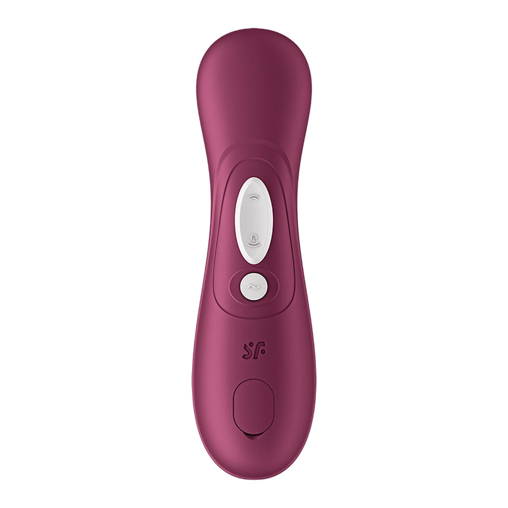Satisfyer Pro 2 Gen 3 Liquid Air Clitoral Stimulator - Wine Red (App)