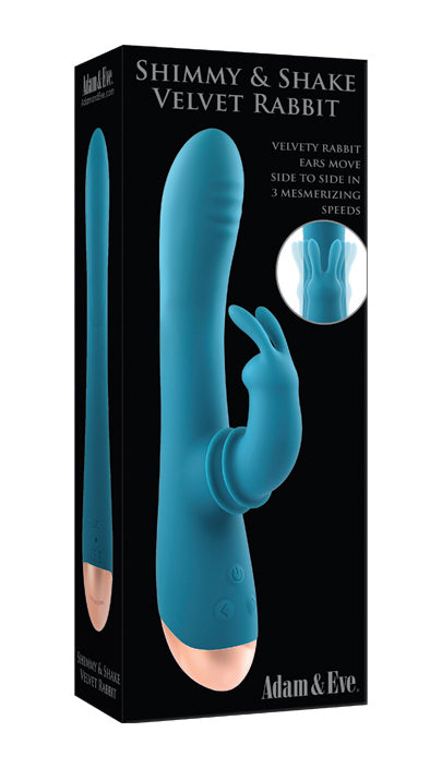 Adam & Eve SHIMMY & SHAKE VELVET RABBIT Vibrator