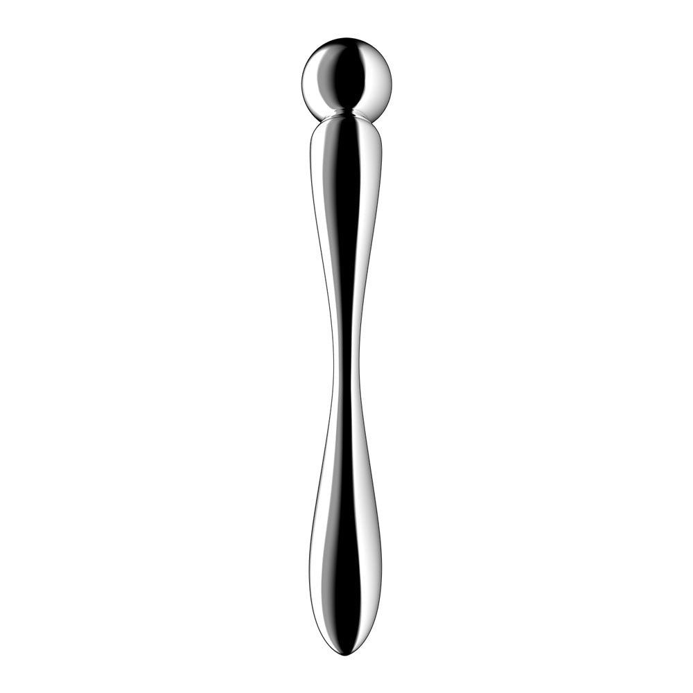 Satisfyer Star Force 2 - Chrome Steel 22cm Dildo