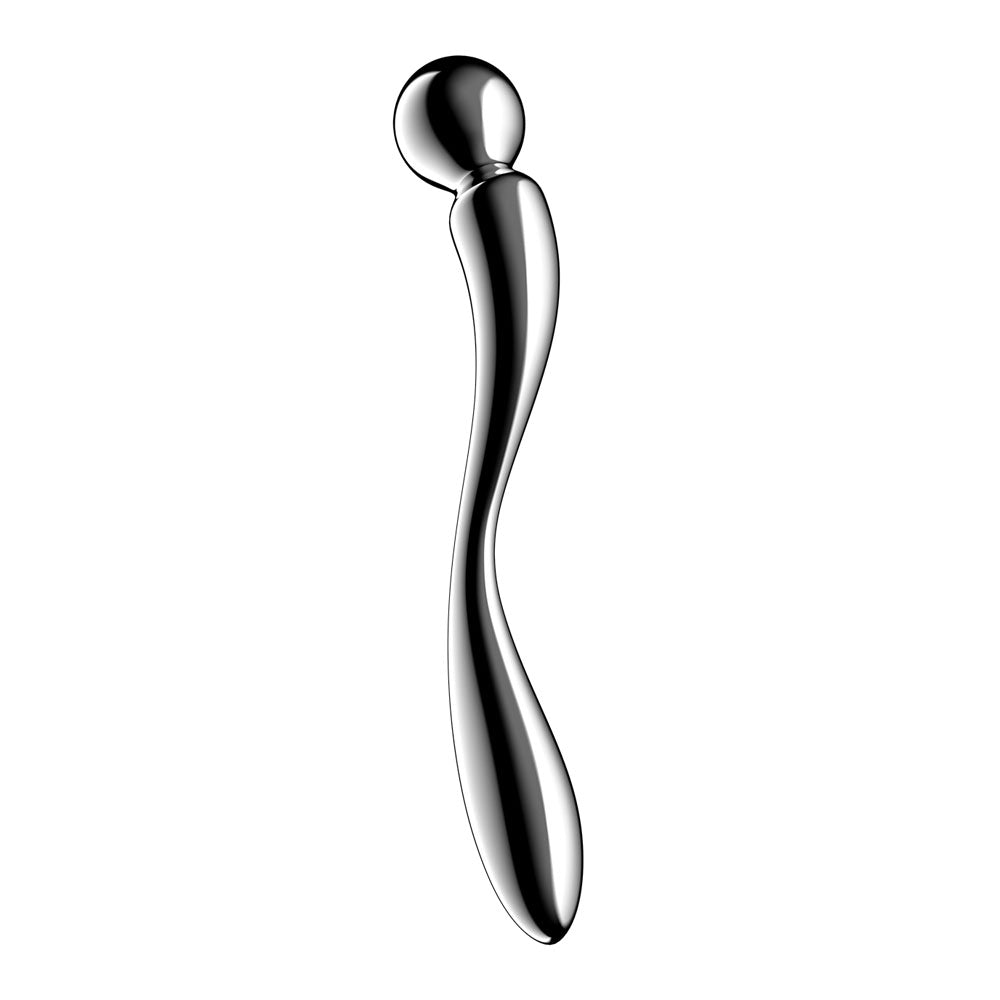 Satisfyer Star Force 2 - Chrome Steel 22cm Dildo