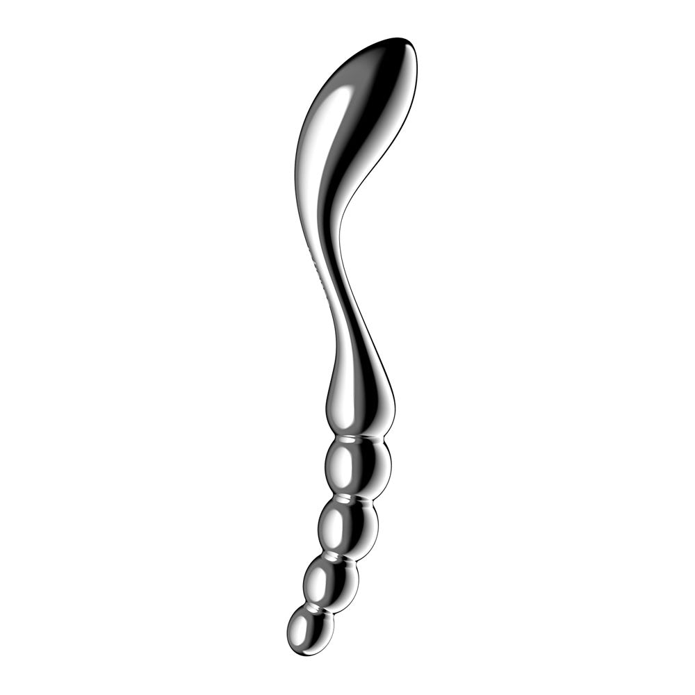 Satisfyer Star Force 1 - Chrome Steel 21cm Dildo