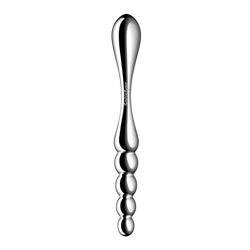 Satisfyer Star Force 1 - Chrome Steel 21cm Dildo