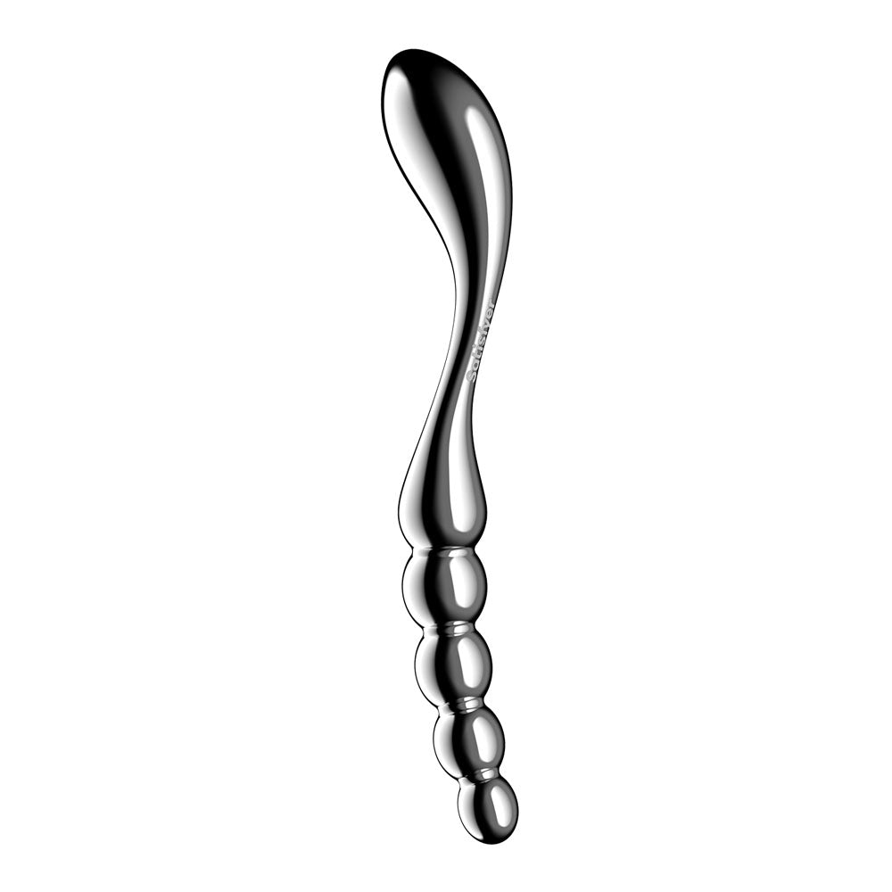 Satisfyer Star Force 1 - Chrome Steel 21cm Dildo