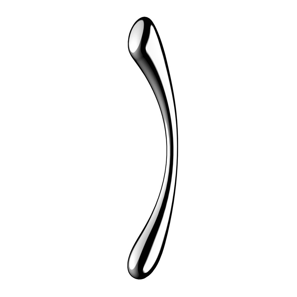 Satisfyer Cosmic Crest 1 - Chrome Steel 24cm Dildo