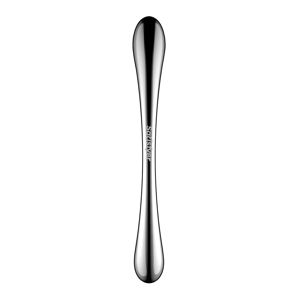 Satisfyer Cosmic Crest 1 - Chrome Steel 24cm Dildo