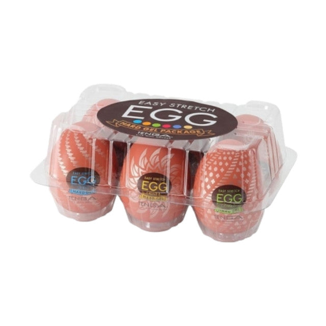 Tenga Egg Hard Boiled Masturbator Eggs - 6 Pack