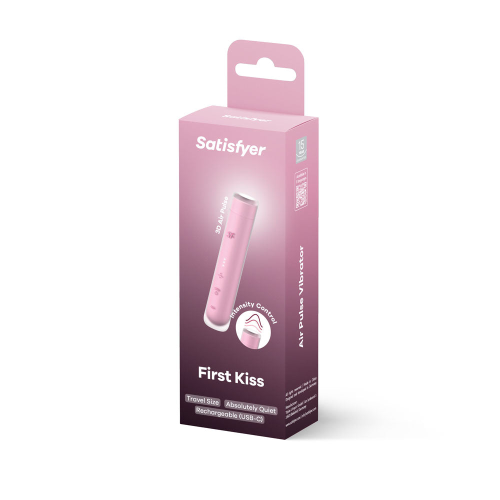 Satisfyer First Kiss - Mini Travel 3D Air Pulse Vibrator