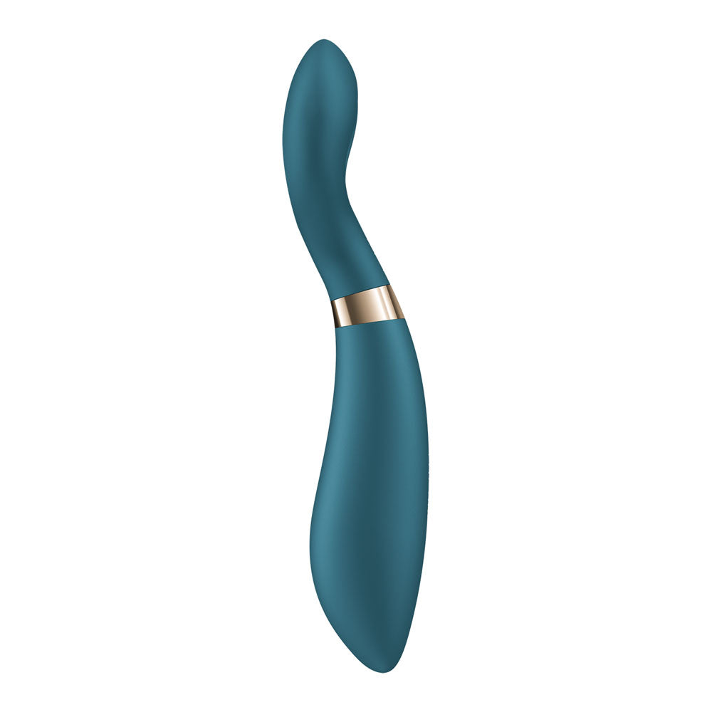 Satisfyer Endless Fun - Battery Series - Couples Rotating Head Vibrator - Green