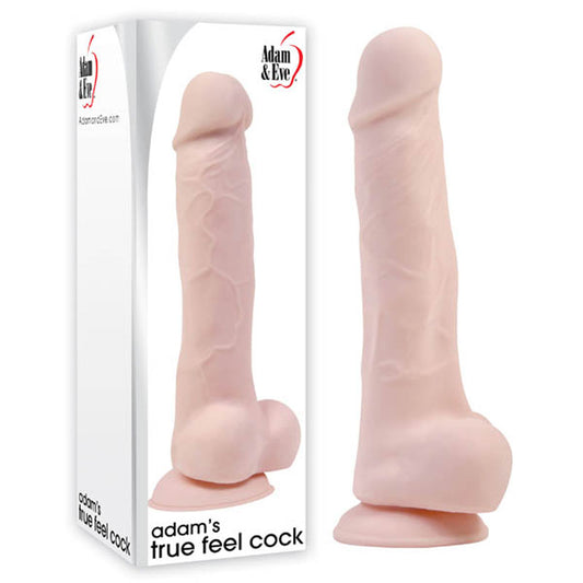 Adam & Eve Adam's True Feel Cock - Flesh 17.8cm (7") Dong Dildo