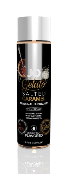 JO Salted Caramel Water Based Flavoured Lubricant 120ml