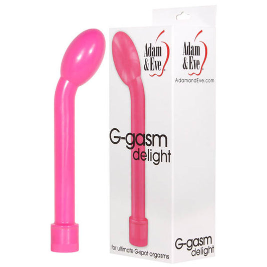 Adam & Eve G-Gasm Delight - Pink 17.8cm (7") G-Spot Vibrator
