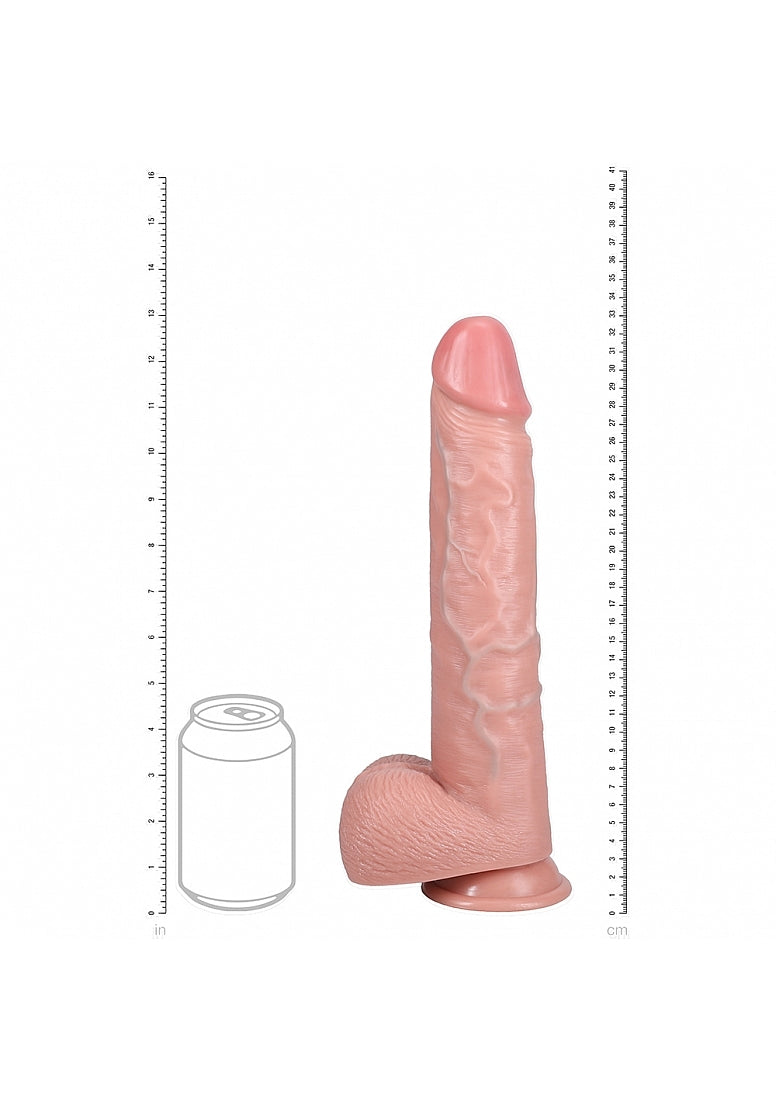 Shots Toys | REALROCK - Realistic Extra Long Dildo with Balls 13" / 33cm - Flesh