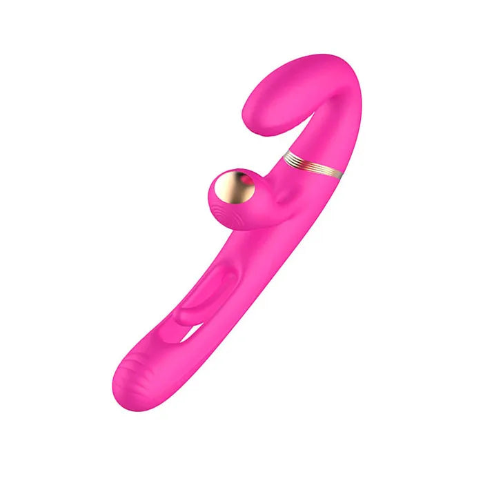Adam & Eve ORGAZ-OHH-MATIC - Pink 23.5cm Vibrating Strapless Strap-On with Remote
