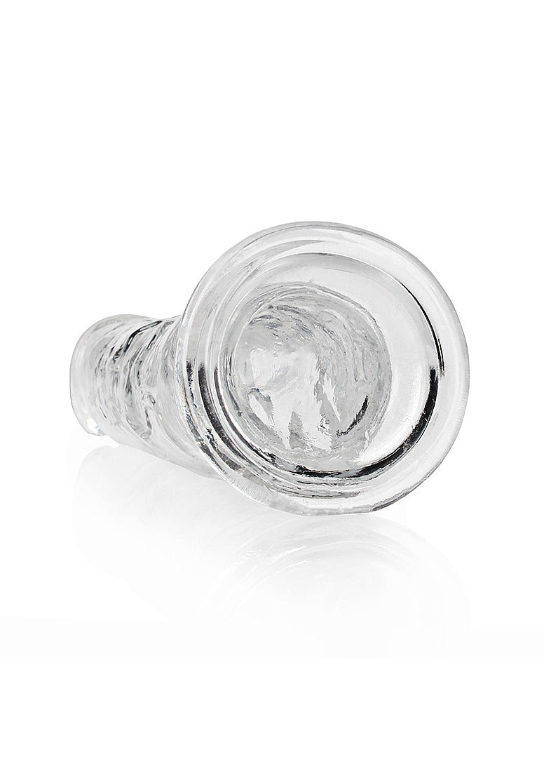 Shots Toys | REALROCK Crystal Clear 9" Straight Dildo No Balls - Translucent
