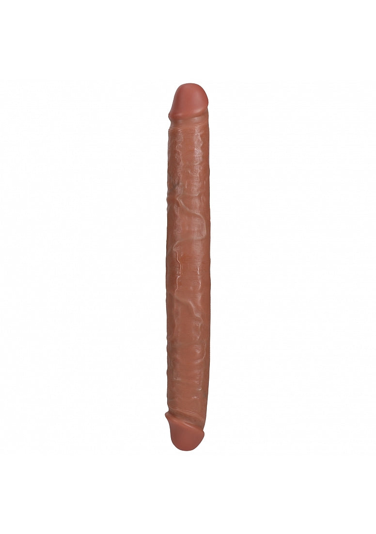 Shots Toys | REALROCK 35cm Thick Double Dildo - Tan (14") Thick Double Dong