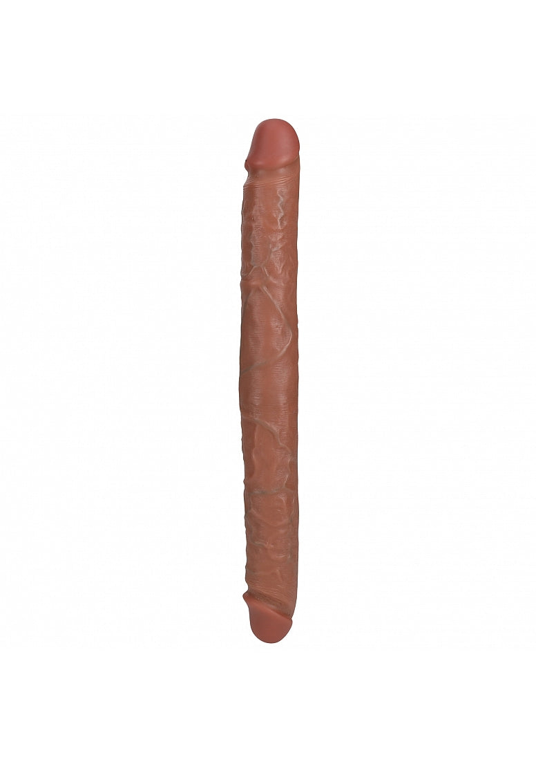 Shots Toys | REALROCK 40cm Thick Double Dildo - Tan (16") Thick Double Dong