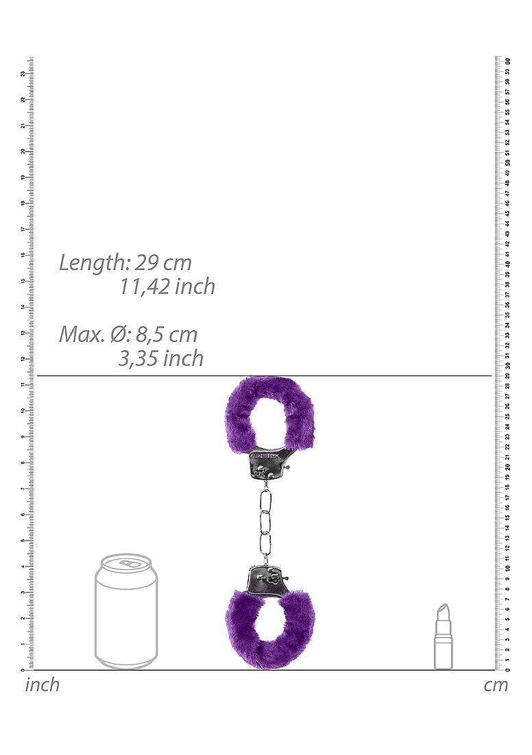 Shots Toys | OUCH! Pleasure Handcuffs Furry - Purple