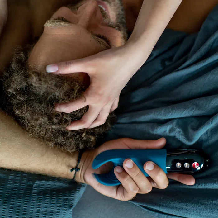 Fun Factory Manta Vibrating Stroker Couples Vibrator