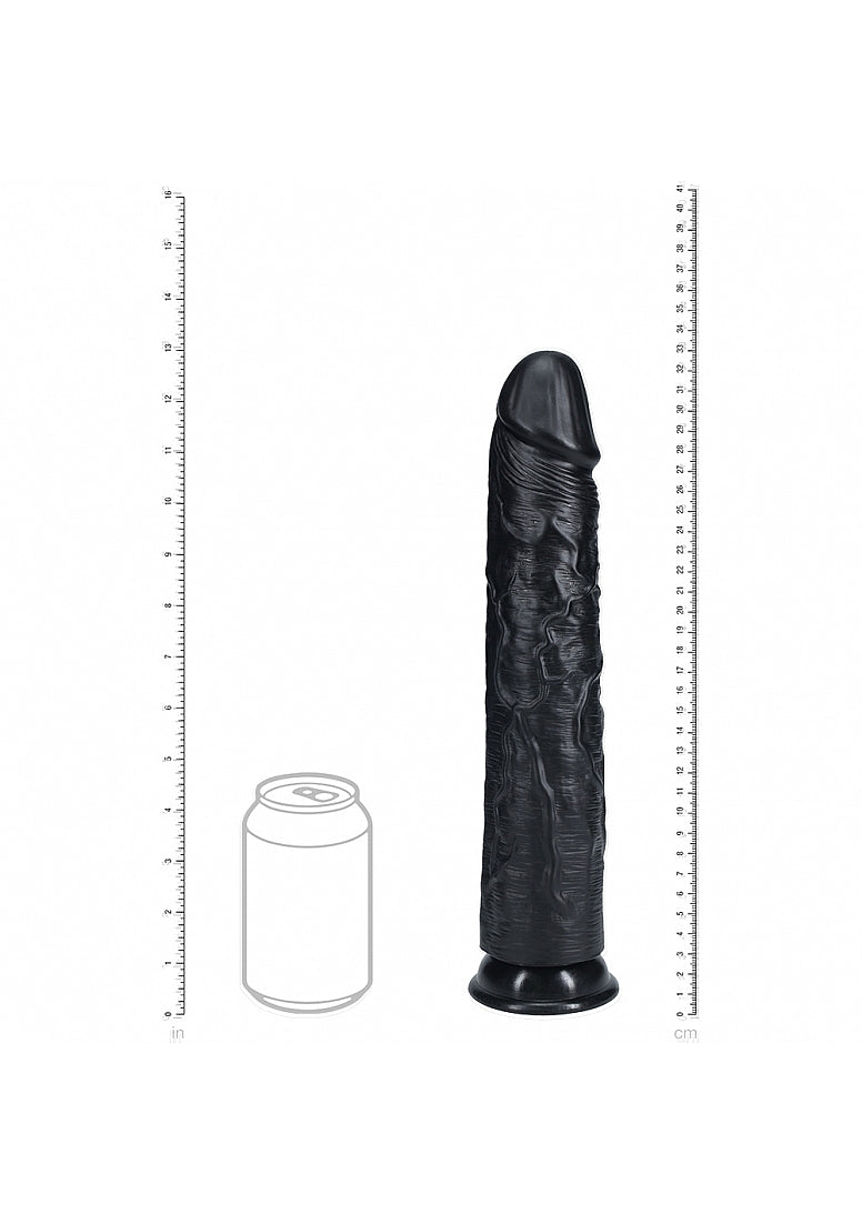 Shots Toys | REALROCK - Realistic Extra Long Dildo no Balls 13" / 33cm - Black