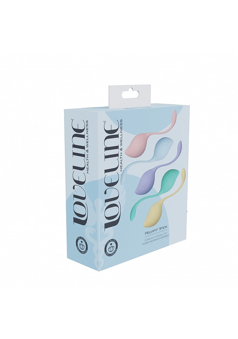Shots Toys | LOVELINE PelviFit - Stem Kegel Kit - Set of 5 Multicolor