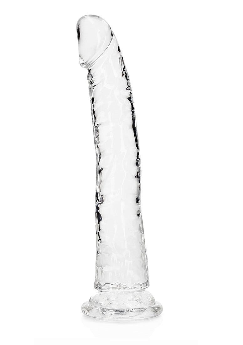 Shots Toys | REALROCK 29cm Realistic Slim Crystal Clear Dildo - Translucent (11") Dong