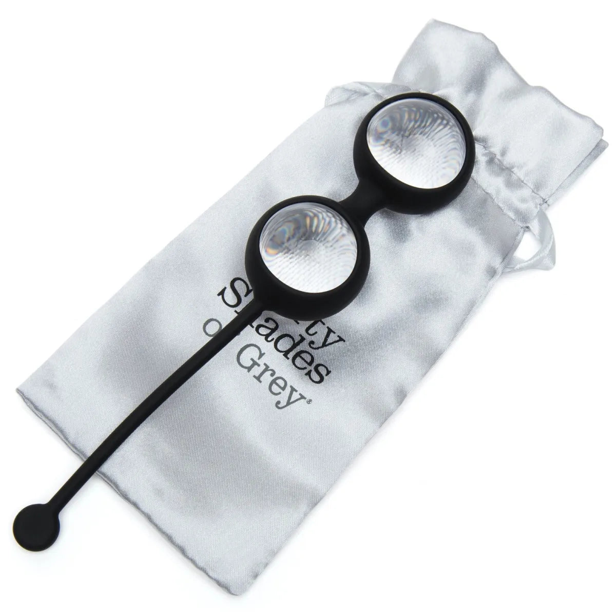 Fifty Shades of Grey Inner Goddess Glass Pleasure Balls 77g Black