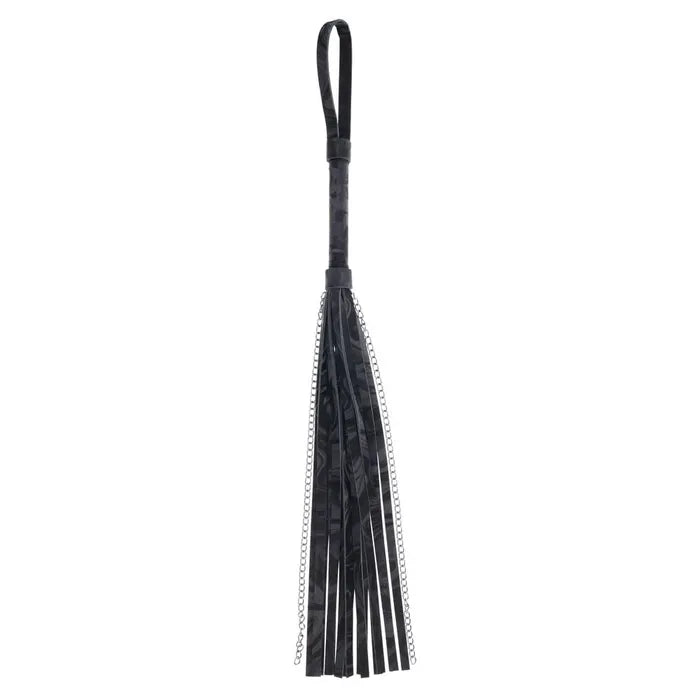 Sportsheets Velvet Noir Chain Flogger