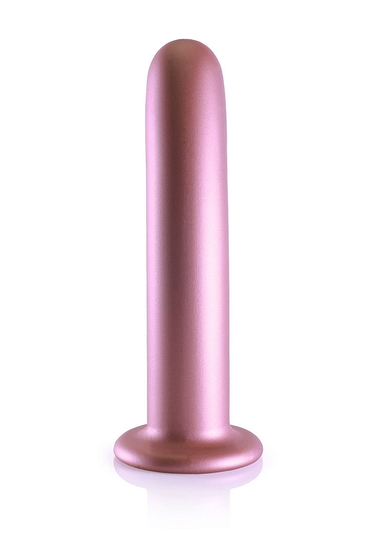 Shots Toys | OUCH! Smooth G-Spot Dildo - 7" / 17 cm - Rose Gold