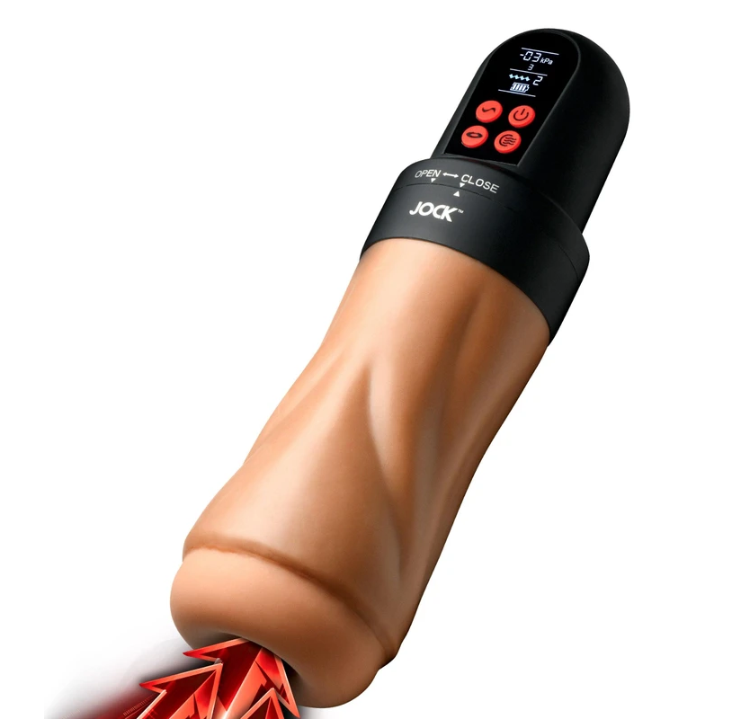 Curve Toys | JOCK Spinning, Thrusting, & Sucking Masturbator