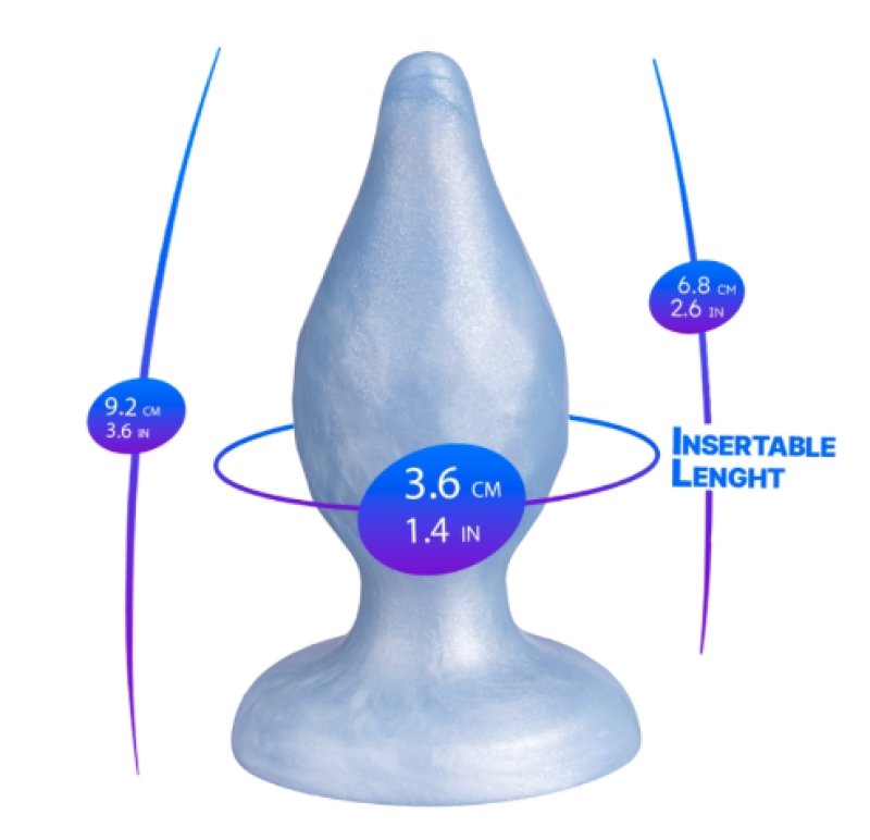 Adrien Lastic Silexd Plug Fantasy Liquid Silicone M Plug Diamond