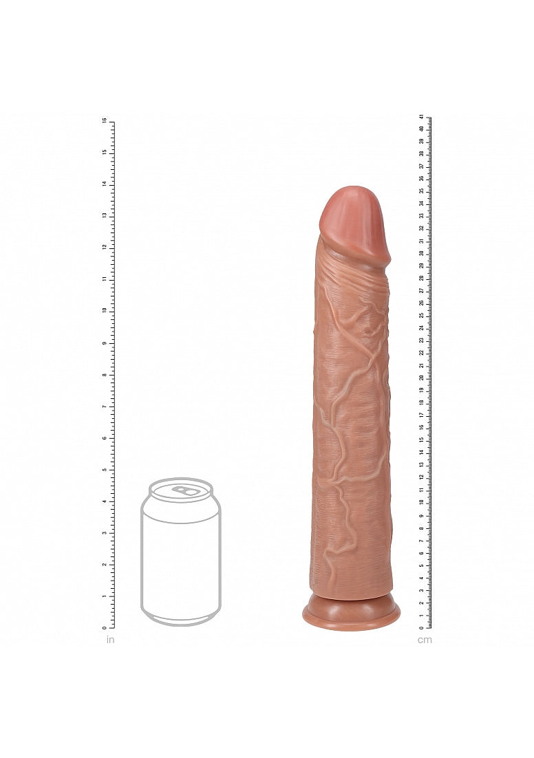 Shots Toys | REALROCK - Realistic Extra Long Dildo no Balls 14" / 35.5cm - Tan