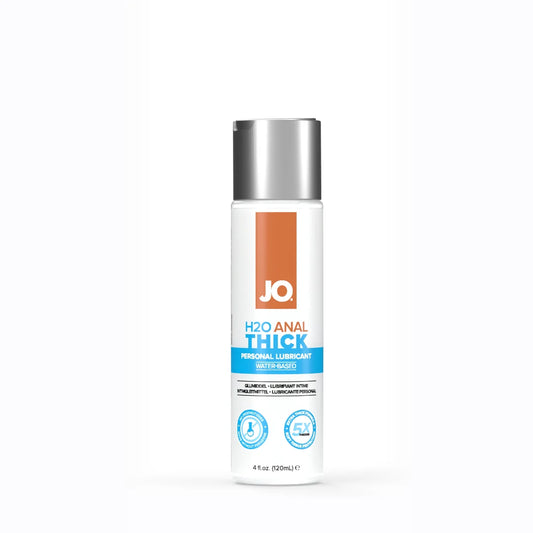 JO H2O Anal Thick Water Based Lubricant 4oz/120ml