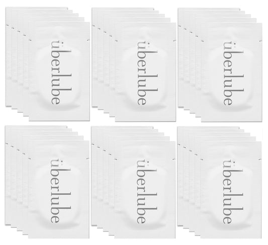 Uberlube Überlube Sample Travel Silicone Luxury Lubricant 50x3ml - 50 Pack