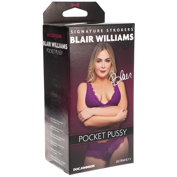 Doc Johnson Signature Strokers - Blair Williams - ULTRASKYN Pocket Pussy