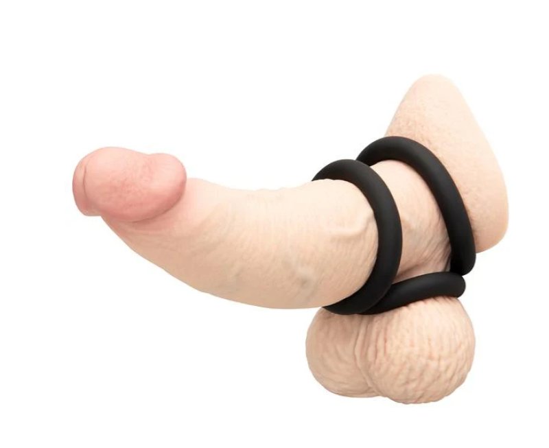 COTR | B-Vibe Snug Ring Swole - 3-Pack Snug Fit Thick Silicone Cock Ring