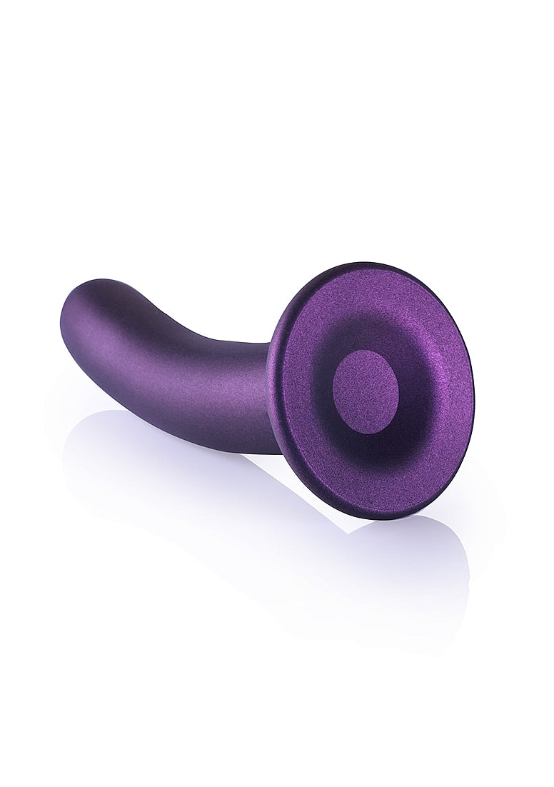 Shots Toys | OUCH! Smooth G-Spot Dildo - 7" / 17 cm - Metallic Purple