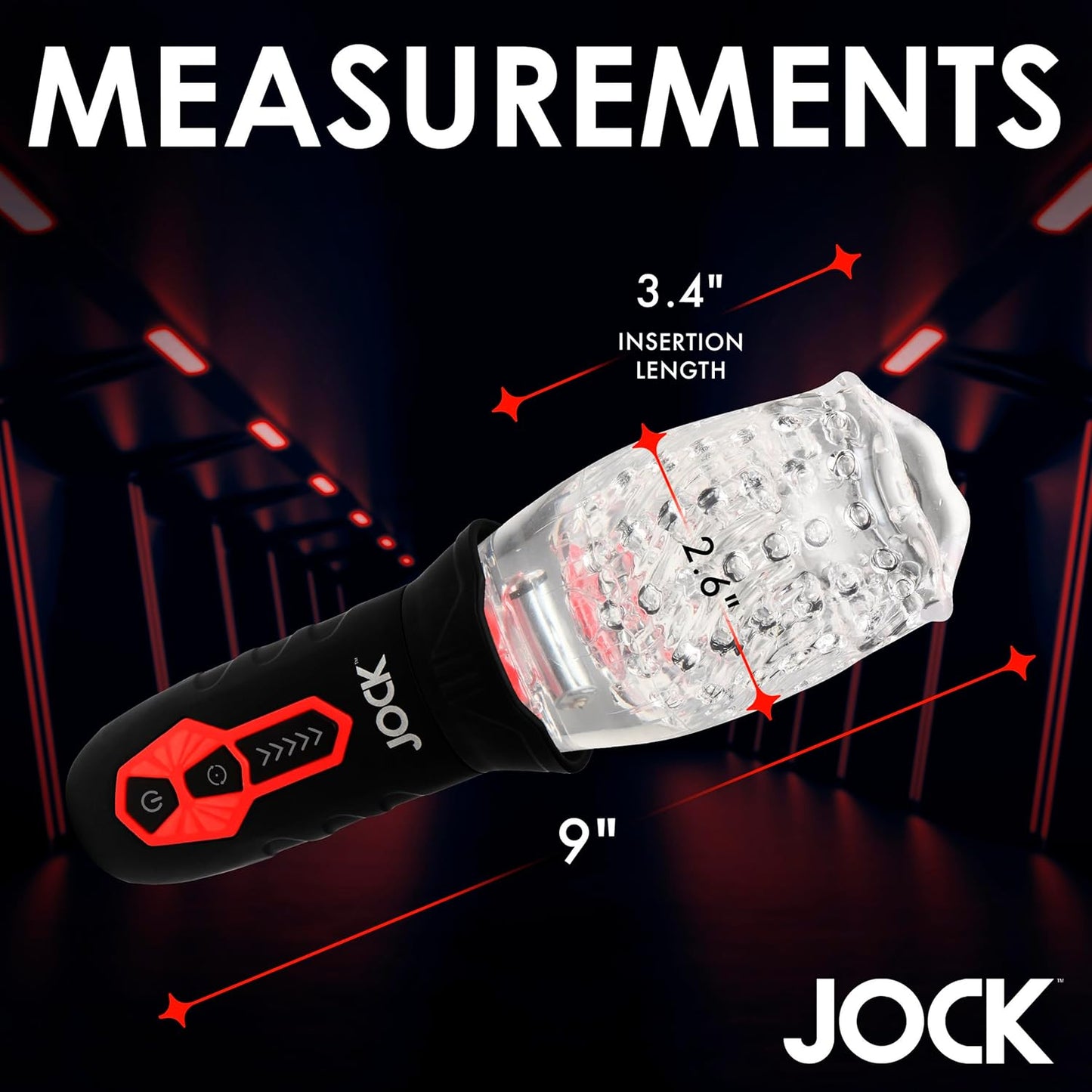 Curve Toys | JOCK Spinning & Vibrating Masturbator