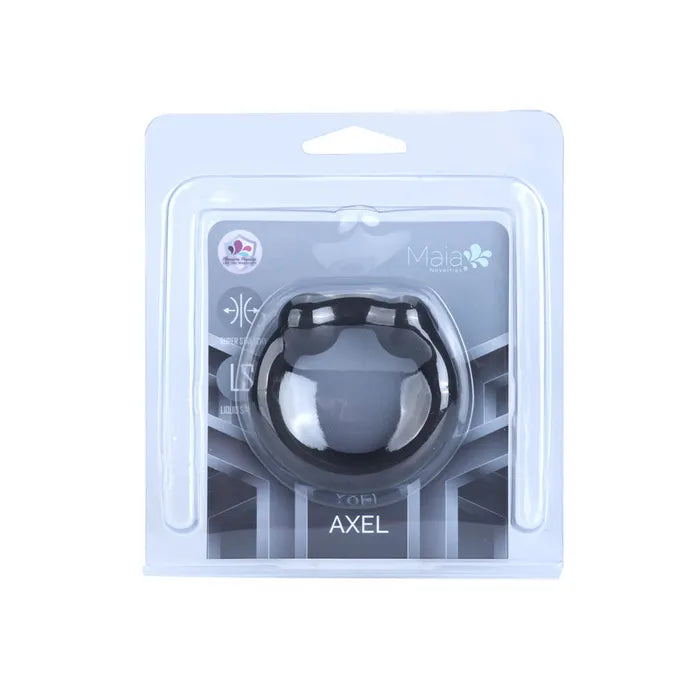 Maia Toys | Maia AXEL - Black Beaded Cock Ring