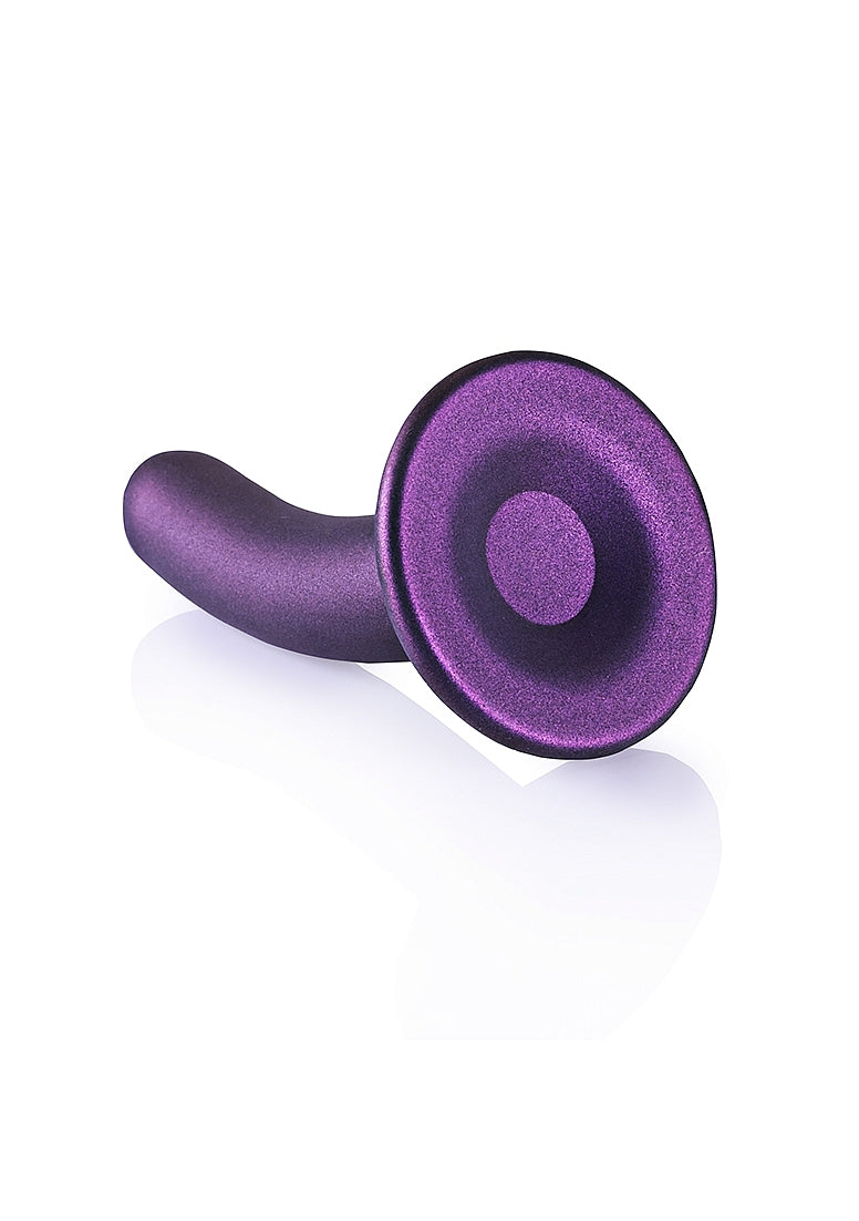 Shots Toys | OUCH! Smooth G-Spot Dildo - 5" / 12 cm - Metallic Purple