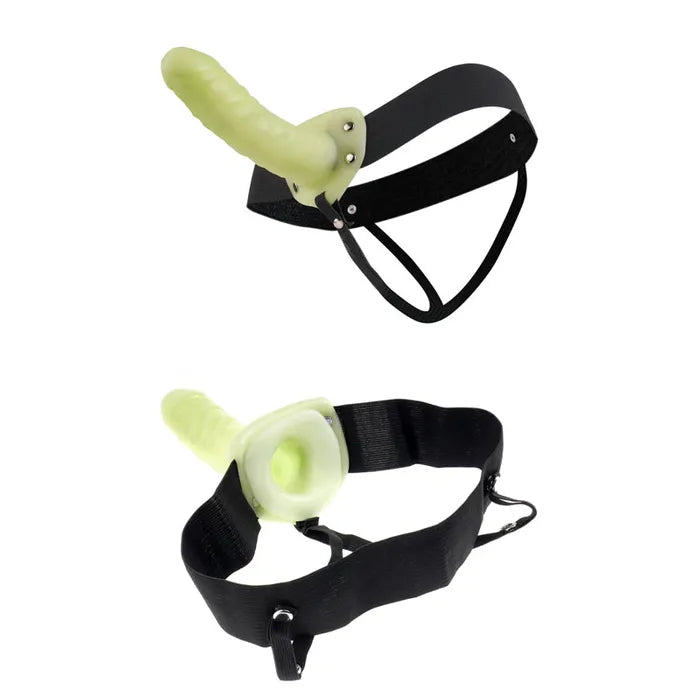 Pipedream Fetish Fantasy Series For Him Or Her Hollow Strap-on Glow in the Dark